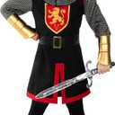 Morph Medieval Knight Costume For Boys, Knight Costume Kids, Halloween Costumes For Boys Warrior Costumes Kids (Small)