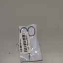 Cuticle Scissors Extra Fine Curved Blade Manicure Scissors for Professional Cuticle Small Scissors for Stainless Steel Sharp Pointed tip Trimming for Eyebrow Eyelash and Dry Skin Grooming Scissors.