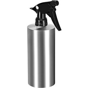 uxcell 18.5oz/550ml Spray Bottle 304 Stainless Steel with Fine Mist Sprayer, Empty Refillable Container for Kitchen Bathroom or Plants Water Sprayer