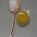 Jacent Deep Cleaning Sea Foam Bath and Body Sponge, 2 -Pack