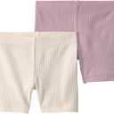 2 x Little Planet by Carter's Baby 2-Pack Shorts Made with Organic Cotton, (24M)