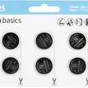 Amazon Basics 6-Pack CR2025 Lithium Coin Cell Battery, 3 Volt, Long Lasting Power, Mercury-Free