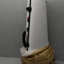 Crossrock Fiberglass Backpack Style 4/4 Full Size White Violin Case (CRF1020VWT)
