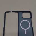 Magnetic for Google Pixel 10 Pro Fold Case, Compatible with MagSafe, Slim Translucent Matte Hard Back Cover & Soft Bumper, Silicone Thin Shockproof Phone Cases, Blue