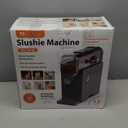 Slushie Machine, Slushy for Home No Ice Need, Soft Serve Ice Cream Maker & Margarita Machine, Auto-Cleaning, 6 Presets for Milkshakes, Frapps, Frozen Drink and More, Blue, 1 Insulated Cup