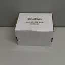 Recipe Box - White - 4"x6" Recipe Cards and Box Set - Durable Recipe Card Box with Thicker Metal - Includes 25 Cards and 10 Dividers - Beautiful Recipe Box with Cards and Dividers