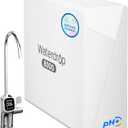 Waterdrop X8-Alkaline Mineral pH+ Tankless Reverse Osmosis System, NSF/ ANSI 42&58&372 Certified, 800 GPD RO Water Filter, 10-Stage Filtration UnderSink RO System, 2:1 Pure to Drain, BPA Free