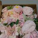 Rose Artificial Flowers Combo Fake Flowers Rose Silk Flowers with Stems for DIY Wedding Bouquets Centerpieces Arrangements Table Decor Valentine's Day Bridal Baby Shower Party Home Decor(Nude Pink)