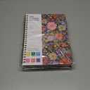4 x 2026 Planner, Weekly and Monthly Calendar Planner Book, Jan 2026 - Dec 2026, Planning Agenda for Desk Accessories and School Supplies - A5 (6.3'' x 8.5'') (Flower Field)