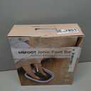 Upgraded Ionic Foot Bath Detox Machine  No Salt Limit, No Alarm Shutoffs | One-Touch 30-Min Auto Spa | 2 Arrays, 15 Liners & Detox Sea Salt | Home Foot Spa for Circulation & Relaxation