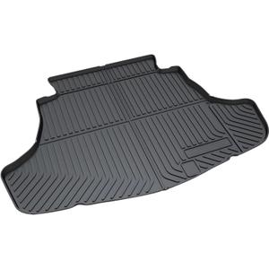 All Weather Rear Cargo Liners Trunk Tray Mats Protector Custom Compatible with 2018 2019 2020 2021 2022 2023 2024 2025 Toyota Camry, 3D Waterproof Durable Odorless Flexible Black TPO Accessories