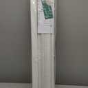 2 Inch Cordless Room Darkening Faux Wood Blind - 36" W x 48" L - White, Over 1,000 Custom Sizes Starting at 18.97, Inside or Outside Mount, Venetian Shades for Interior Windows by Lumino