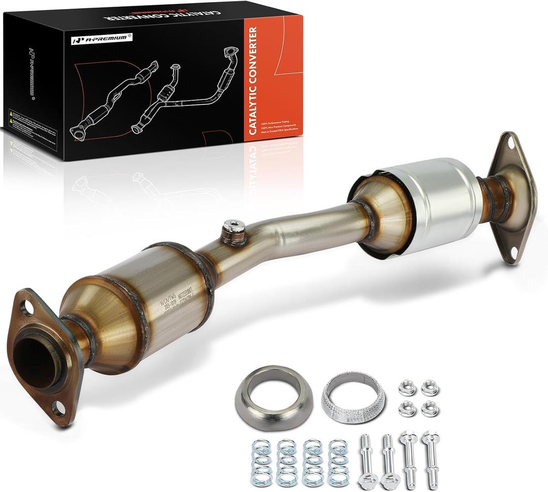 A-Premium Catalytic Converter Kit Direct-Fit Compatible with Nissan Sentra 2013-2019 1.8L, EPA Compliant, Replace# 200103SJ1A