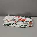 Hahafelt Christmas Bow Throw Blanket Red and Green Bow Candy Cane Holiday Flannel Blanket Coquette Soft Fuzzy Cozy Christmas Throw for Women Couch Sofa Bed Lounging Winter Gifts 50 x 60 Inch