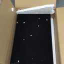 Jetec 3 Pieces Mirror Glass Vanity Tray Gold Ornate Makeup Tray Metal Vintage Octagonal Perfume Dresser Trays for Dresser Bedroom Bathroom Hotel, 3 Sizes