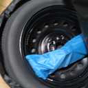 Spare Tire Kit Compatible with 2020-2026 Tesla Model Y - Includes 18x4 Rim, 155/85R18 Spare Tire, 28.5 Rolling Diameter, Includes car Jack kit and Spare tire Bag.