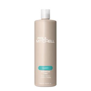 Paul Mitchell Shampoo Two, Clarifying Shampoo, Deep Cleanses + Removes Buildup, For All Hair Types, Especially Oily Hair