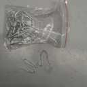 1Box Metal S Hook Curtain Tape Hook Multipurpose Hangable Hook Supplies for Indoor Outdoor Garden Yard Decor