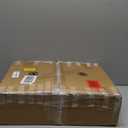 Furologee End Table with Charging Station, Nightstand with Fabric Drawers, Side Table with USB Ports & Outlets, Night Stand with Storage Shelf & Hooks, for Living Room/Bedroom, Rustic Brown (1 pc)