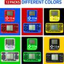 SSRMX 12Pcs Video Game Party Favors for Kids, Mini Gaming Party Favors Bulk Gifts Toys Goodie Bag Stuffers Return Gifts for Birthday Party for Boys and Girls
