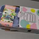 Rinwoc Bento Box [Portion Size], 3 Pack Snack Containers with 3 Compartments for Meal Prep & On-the-Go [School, Travel], Lunchable Container Reusable and BPA-Free (Small)