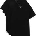 Lacoste Men's 100% Cotton Slim Fit Crew Neck Undershirt, 3-Pack, L