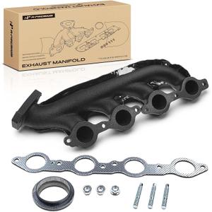 A-Premium Right Side Exhaust Manifold Kit W/Gaskets & Hardware
Compatible with Chevy, GMC & Cadillac - Silverado 1500 2500 3500, Express, Suburban, Tahoe, Avalanche,Sierra, Escalade & More