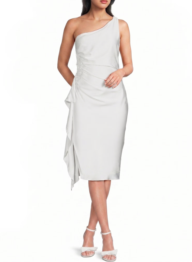 Womens Dress, Cocktail Dress Ivory, Size14