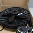 Lasko Oscillating Cyclone Pedestal Fan, Adjustable Height, Timer, Remote Control, 3 Speeds, for Bedroom, Living Room, Home Office, 18", Black, 1843