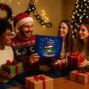 EXUN Premium Fishing Advent Calendar 2025  24 Days of Curated Lures for Men, Teens & Dads  Christmas Countdown Gift Box for Bass & Trout Fishing Enthusiasts