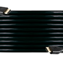 GE 25ft 4K HDMI 2.0 Cable with Ethernet, Gold-Plated Connectors, Black, 48723