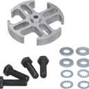 Mill Finish 1/2" Fan Spacer Kit (14544/106786)