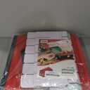 Christmas Ornament Storage Container with Dividers - Box Stores Up to 54 Ornaments, Zippered, Convenient, Adjustable, Large Organizer Bin to Protect Holiday Dcor, Fits Most Standard Size, Red