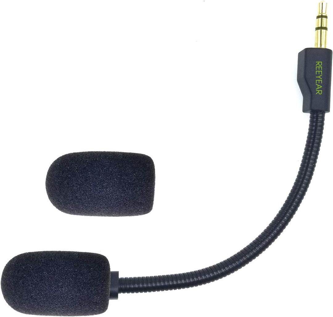 REEYEAR Replacement Game Mic fits for Logitech G PRO X2,G PRO X Wireless and G Pro Wired Gaming Headsets,Detachable Noise Cancelling Crystal-Clear Game Microphone, Mic Only
