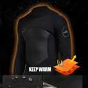 Sbart Premium Men's 1.5mm Neoprene Full Body Wetsuit, Keep Warm & Comfy, Adult Men Fullsuit Diving Suit for Scuba Diving Snorkeling Surfing Swimming Kayaking Paddling SUP All Watersports M