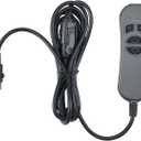 4 Button 5 Pin Prong Hand Control Handset Remote with USB and Backlight for Lift Chairs Power Recliners