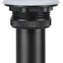 Bathroom Sink Drain, Vessel Sink Pop Up Drain Without Overflow, Matte Black