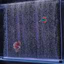 hygger Aquarium Bubble Strip, Nano Air Bubble Curtain Wall Aquarium, Quiet High Dissolved Oxygen Diffuser Fish Tank Bubbler Decorations Self-Sinking for Freshwater Saltwater (27.5 Inch)