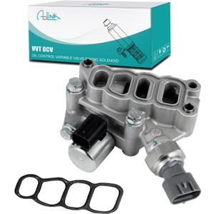 AULINK 918-078 Engine Variable Valve Timing VVT Solenoid (3.0L 3.5L) OCV Oil Control Variable Valve For Honda Accord 2005-2007, Odyssey 2005-2007, Pilot 2WD 2006-2008 15810RKBJ01 15810-RKB-J01