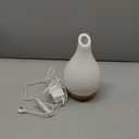 InnoGear Essential Oil Diffuser, 150ml Ceramic Diffuser Handcrafted Stone Aromatherapy Diffusers Ultrasonic Cool Mist Humidifier Vaporizer 2 Mist Modes Waterless for Home, White Vase-Shaped Ceramic (Medium)