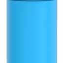 THERMOS FUNTAINER 16 Ounce Stainless Steel Vacuum Insulated Bottle with Wide Spout Lid, Electric Blue