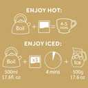 Yorkshire Tea, Gold, Pillow Tea Bags, 80 Count (Pack of 1), Premium Blend, Rich, Smooth, and Satisfying, Classic British Breakfast Blend, Caffeinated, Enjoy Hot or Iced, 80 Teabags