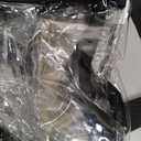 Clear Bag for Stadium Events 12612 Clear Tote Bag for Concert,Sport,Festival (Black)