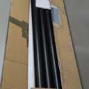 20FT 12 Gauge Heavy Duty Flag Pole Kit with Solar Light,Ground Flag Pole for Outside House Extra Thick Aluminum Flagpoles with 136 Led Light & 3x5 American Flag,110MPH Wind Tested,Black