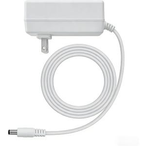 12V 3A Power Supply for Neon LED Light Strip, CCTV Security Camera - AC/DC Adapter, 10 Feet Charger Cord, 5.5mm X 2.1mm Barrel Plug, White