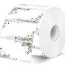 500 Pcs Christmas Themed Direct Thermal Labels,2 x 1.2 Inches Coding Label Stickers Self-Adhesive Thermal Label Printer Decals for Christmas Holiday Happy New Year Party Business,Roll