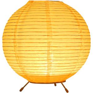 Fosinz Battery Operated Lamp Bedside Table Lamp Paper and Chrome Standing Lamp Room Decoration Festival Lantern Light Nightstand Desk Lamp Bedroom Dresser Living Kids Room College Dorm Coffee (7.87"x7.87"x7.87")