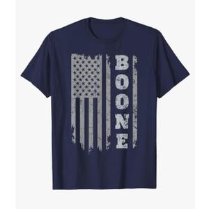 Boone Family Name I Love Boone For Kids Personalized Vintage T-Shirt, L Boone Family Name I Love Boone For Kids Personalized Vintage T-Shirt, L