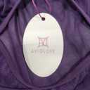 Avidlove Long Sleeve Body Suits Women's Mesh Turtleneck Bodysuit Thong Dressy Going Out Bodysuits Top Fall Outfits Deep Purple M