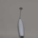 Elementi Milk Frother Wand - Powerful Hand Frother for Coffee - Handheld Electric Whisk, Milk Foamer, Mini Whisk & Coffee Blender for Frappe, Lattes, and Matcha (White)